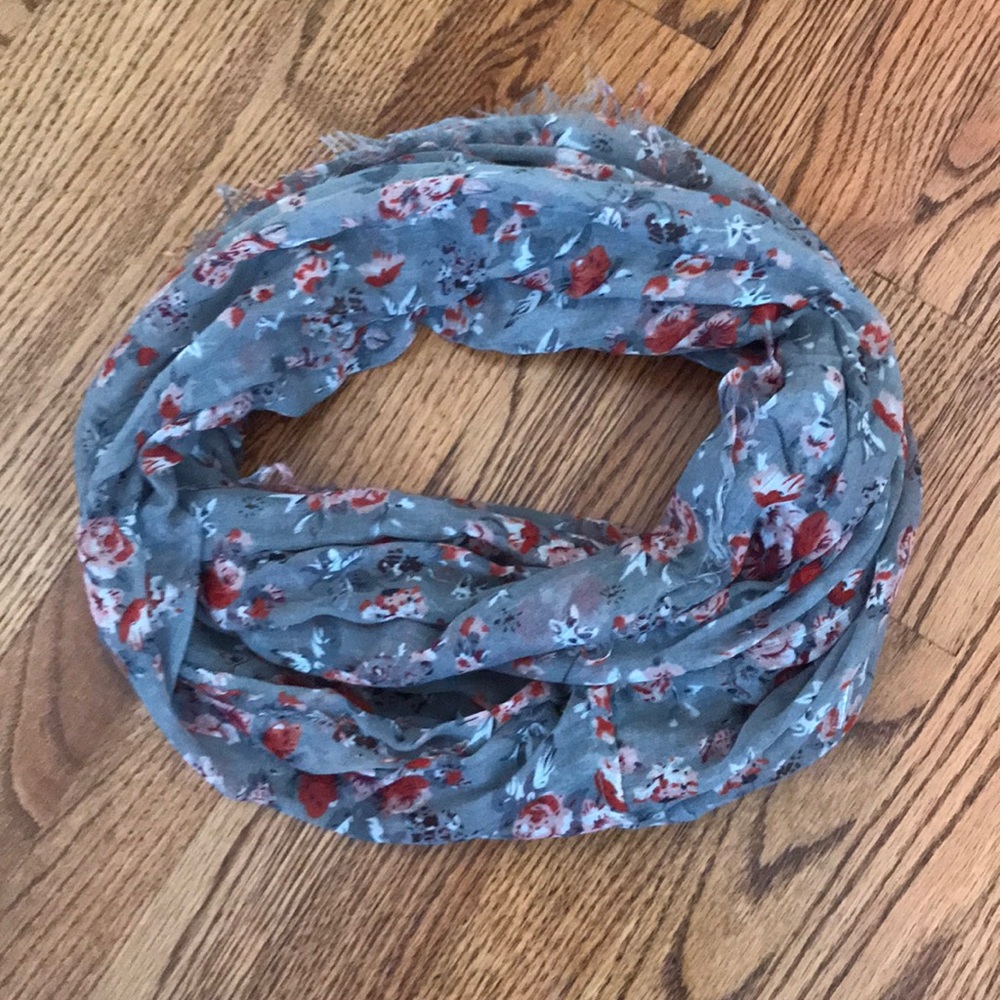 Floral Infinity Scarf